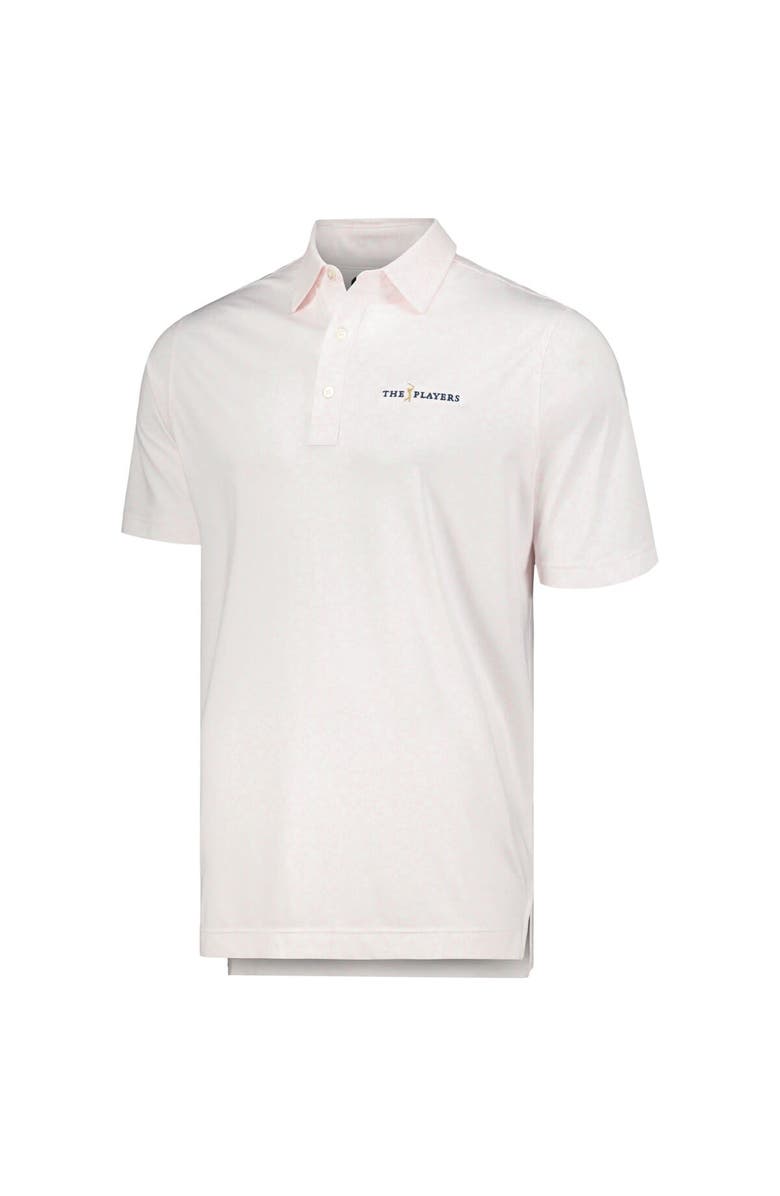 FOOTJOY Men's FootJoy Light Pink THE PLAYERS Painted Floral Lisle ProDry Polo, Alternate, color, Light Pink