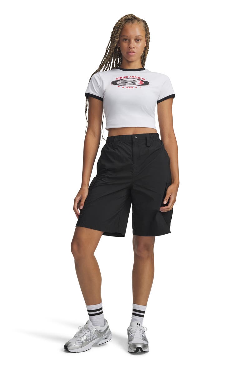 Unstoppable Ripstop Cargo Shorts, Alternate, color, ULTIMATE BLACK