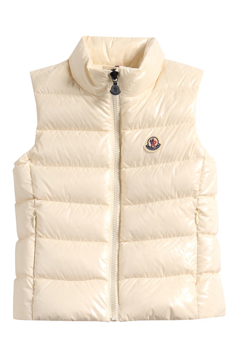 Kids' Ghany Down Puffer Vest, Main, color, BEIGE