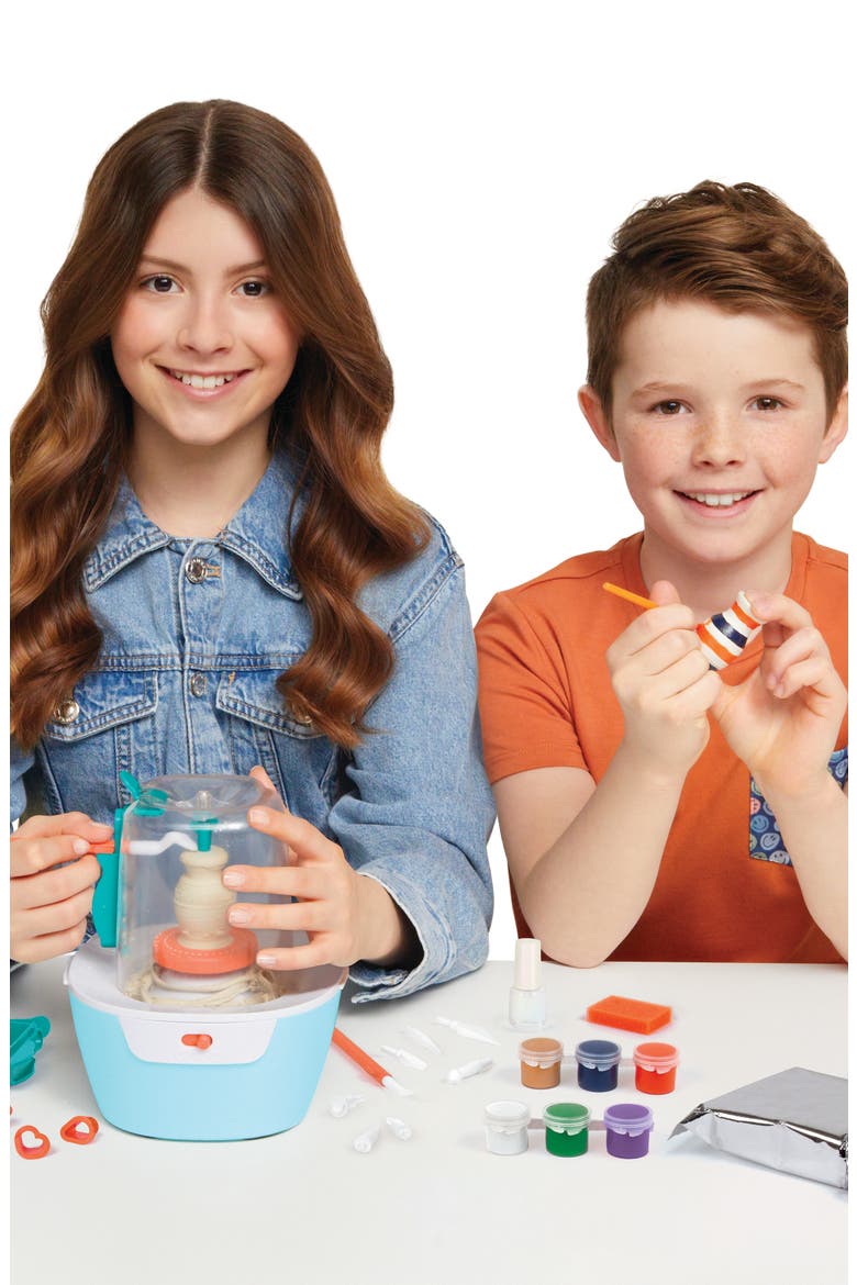 Mini Pottery Studio Deluxe Set, Alternate, color, ASSORTED/MULTI