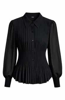 WDNY Smocked Waist Top