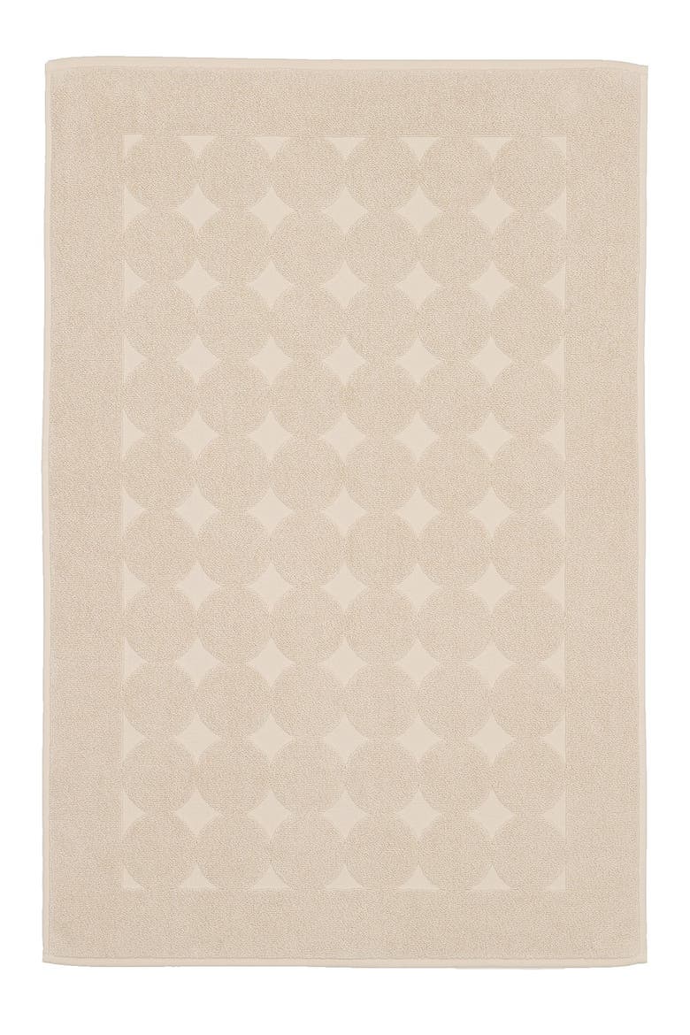 Sinemis Circle Design Bath Mat, Main, color, BEIGE