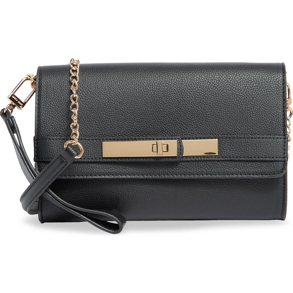 ANNE KLEIN ANNE KLEIN BELTED WALLET ON A CHAIN CROSSBODY BAG