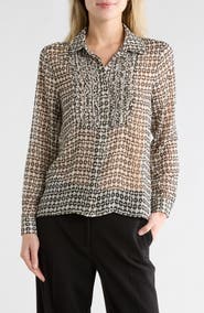 JASON WU Frilly Button-Up Shirt