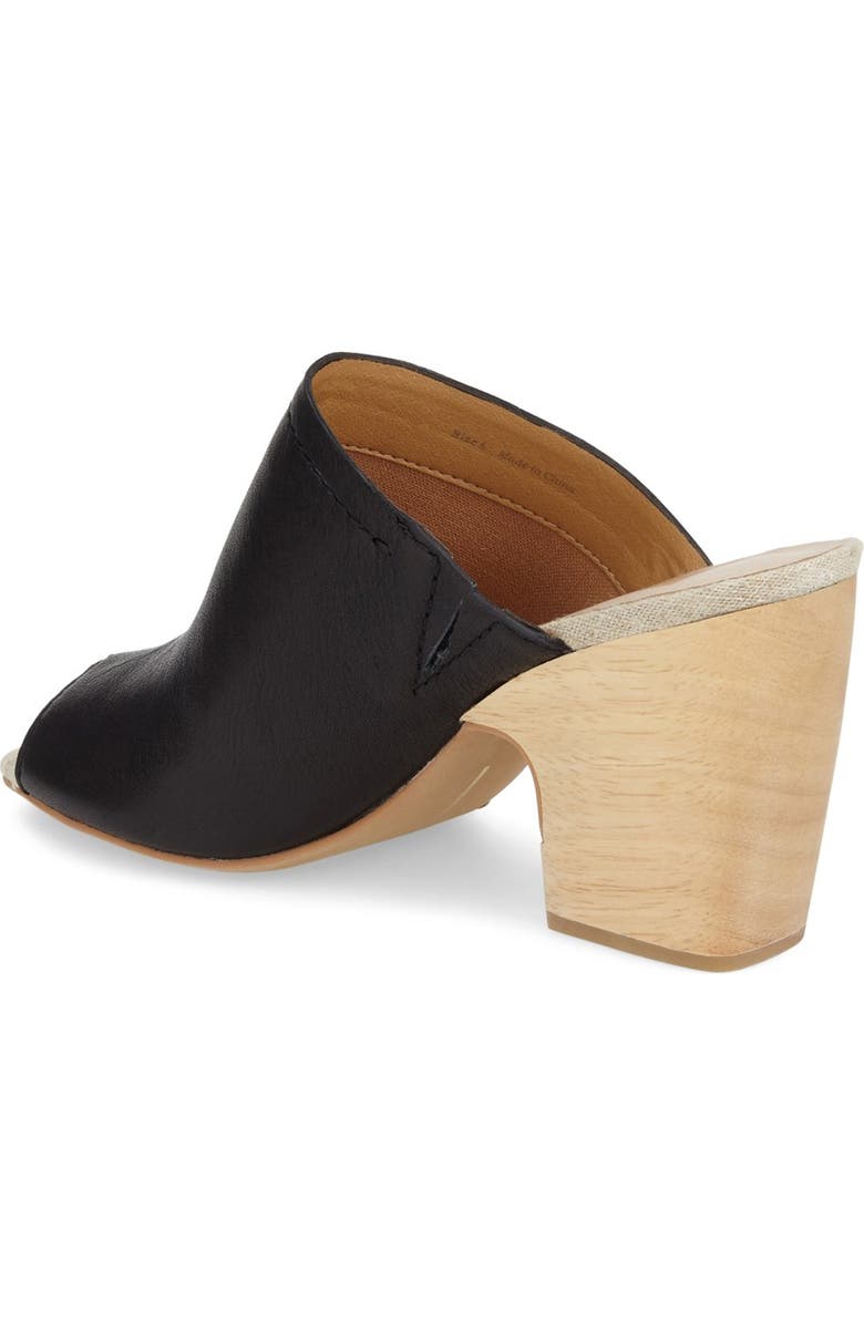 Dolce Vita 'Tegan' Peep Toe Mule, Alternate, color,