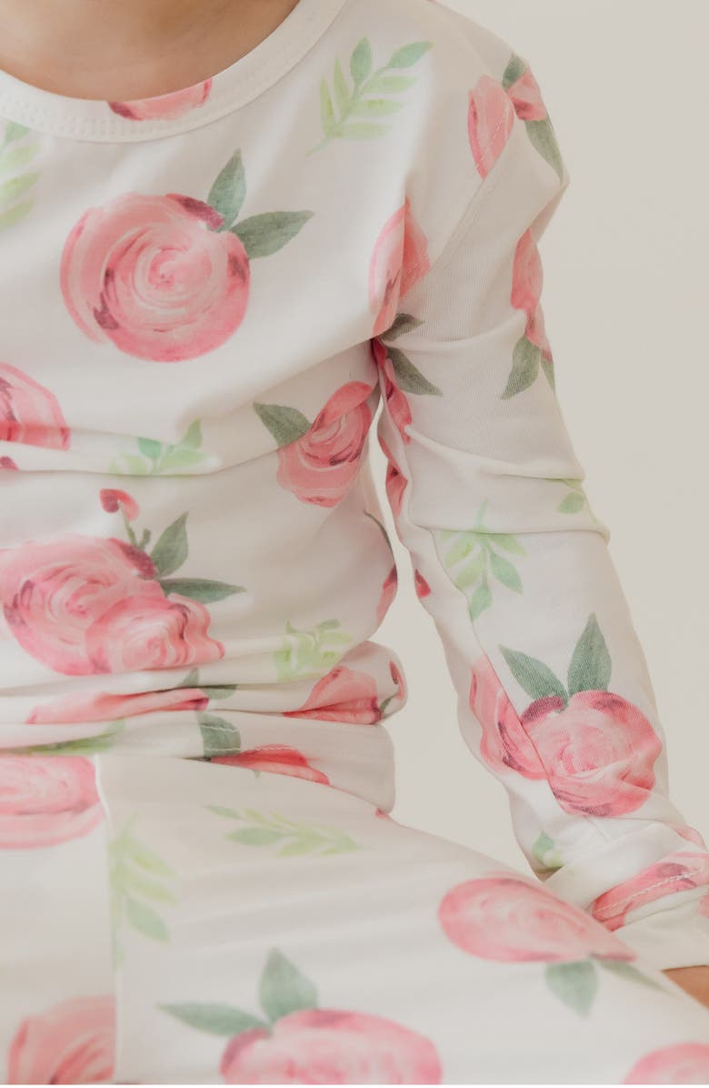 Copper Pearl Grace Long Sleeve Pajamas, Alternate, color, 