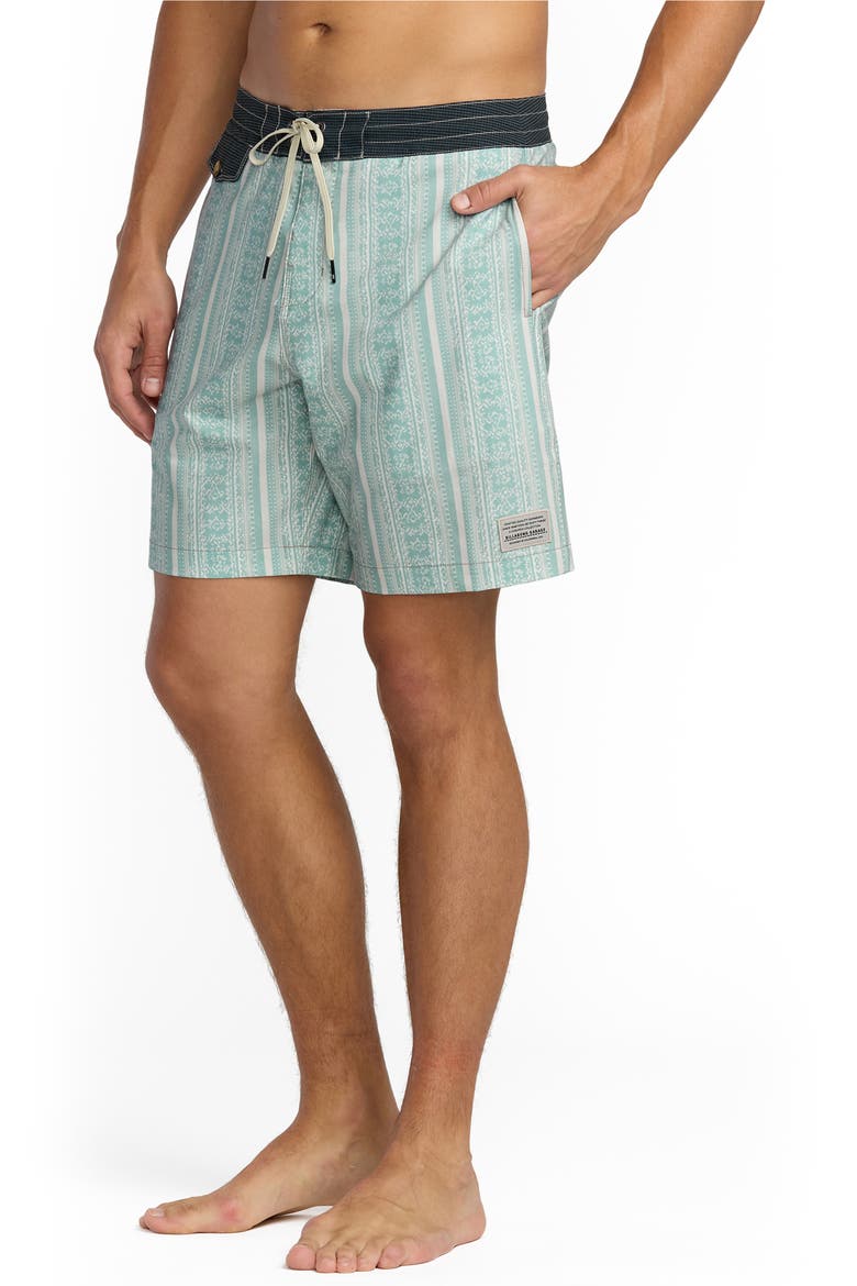Riverside Garage Lo Tide Board Shorts, Alternate, color, STONE BLUE
