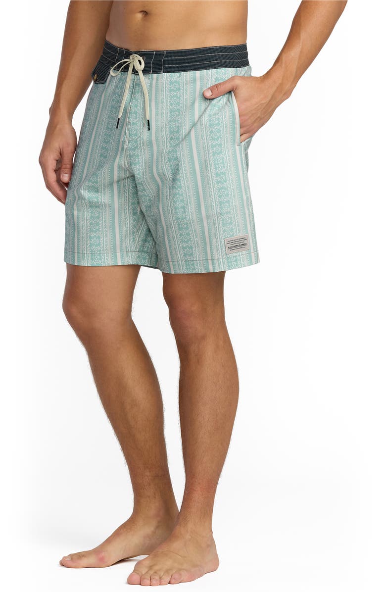 Billabong Riverside Garage Lo Tide Board Shorts, Alternate, color, Stone Blue
