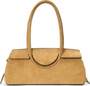 STAUD Maude Suede Shoulder Bag