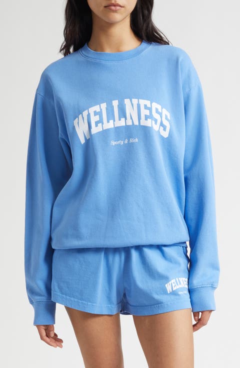 Wellness Ivy Cotton Graphic Sweatshirt