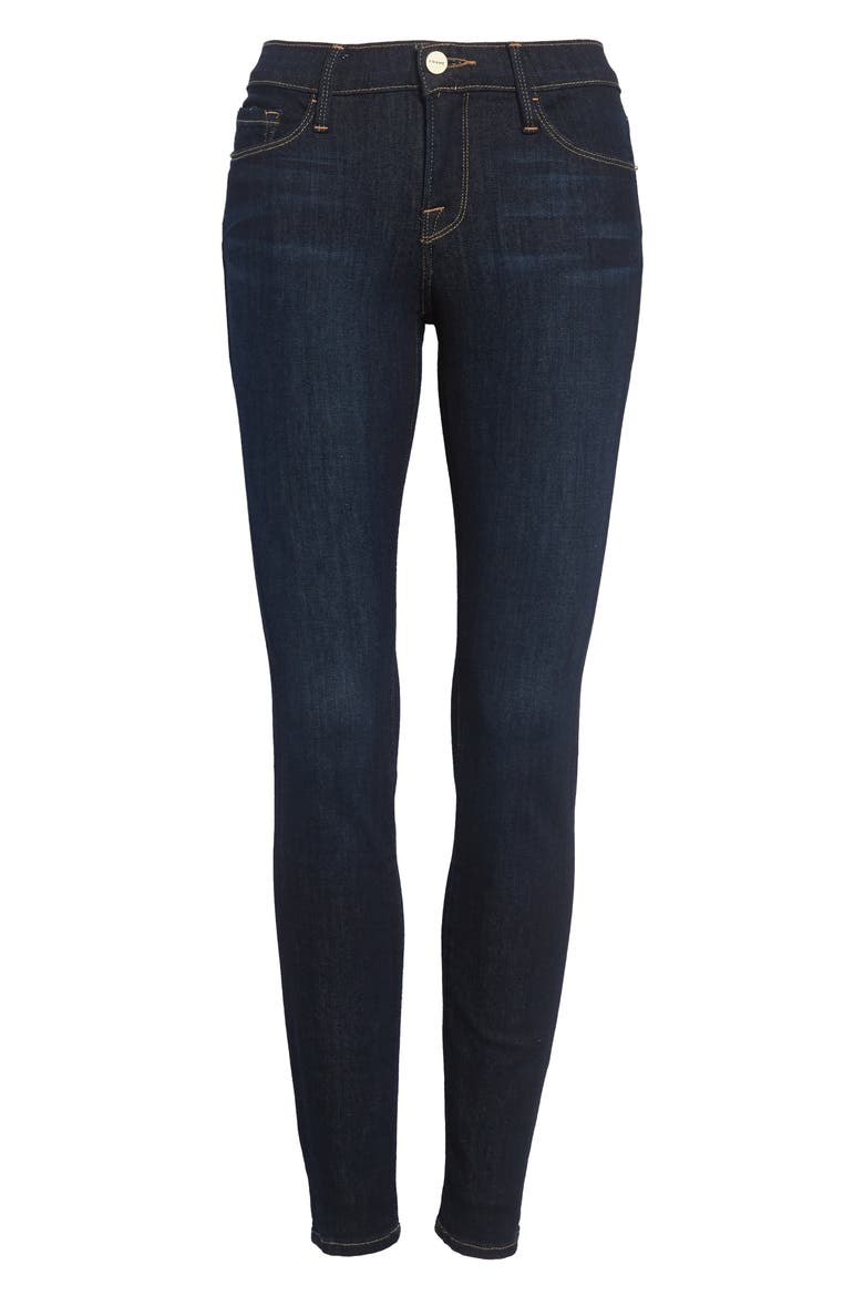 Le Skinny de Jeanne Ankle Jeans, Alternate, color, QUEENSWAY