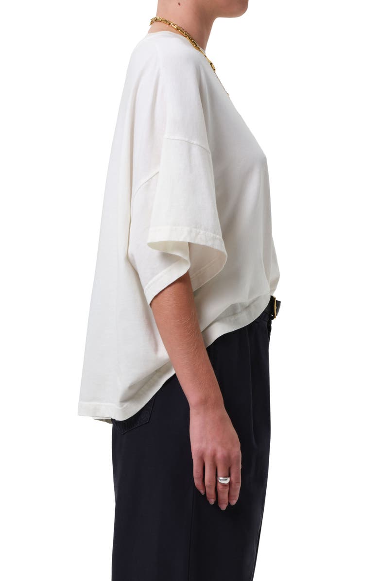 Citizens of Humanity Cape Oversize Organic Cotton T-Shirt, Alternate, color, Pashmina Off White
