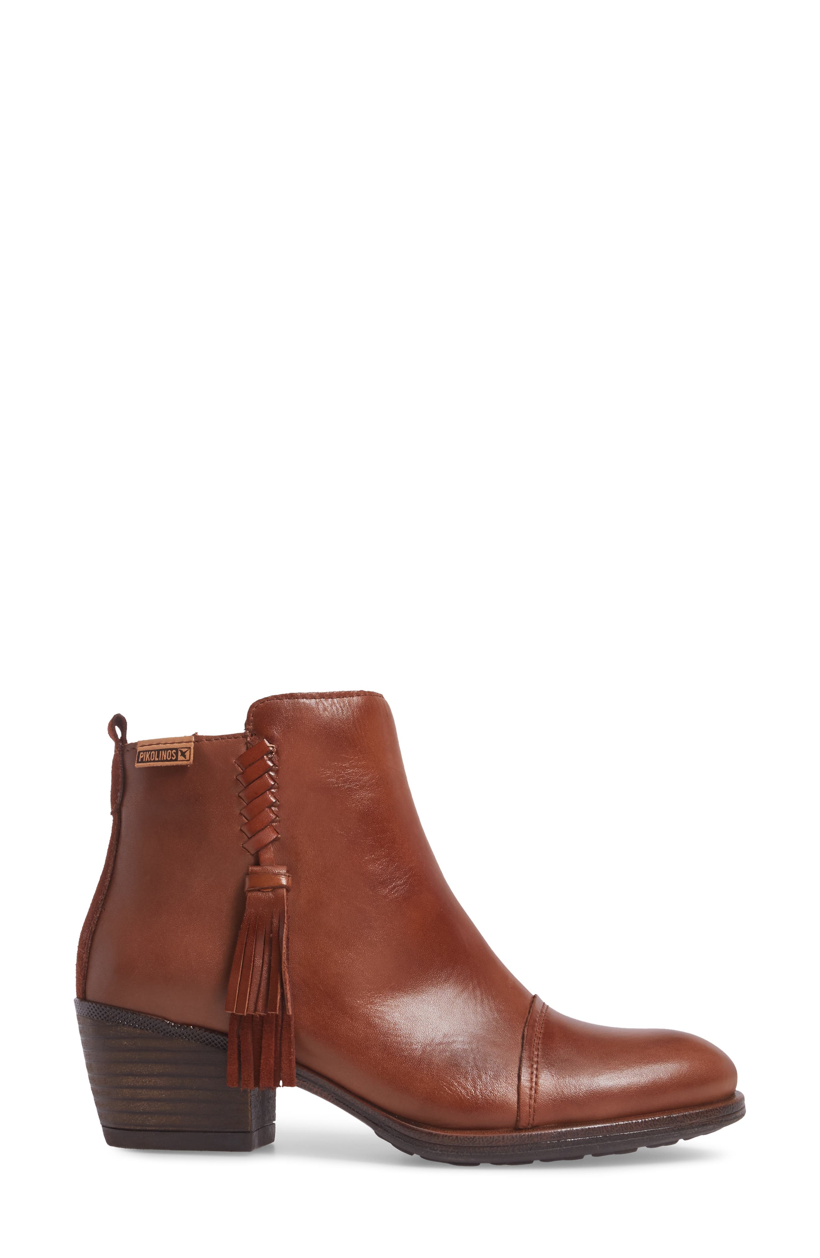 Baqueira Water Resistant Bootie, Alternate, color, CUERO LEATHER
