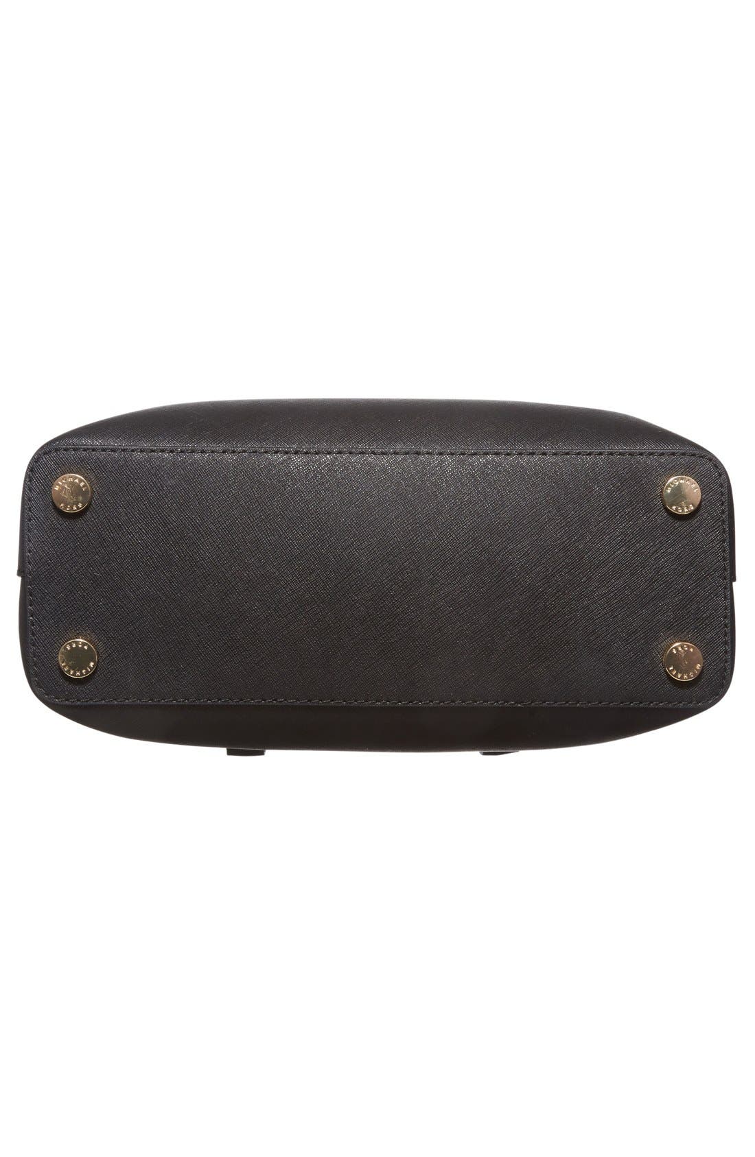 MICHAEL Michael Kors 'Medium Savannah' Leather Satchel, Alternate, color, 