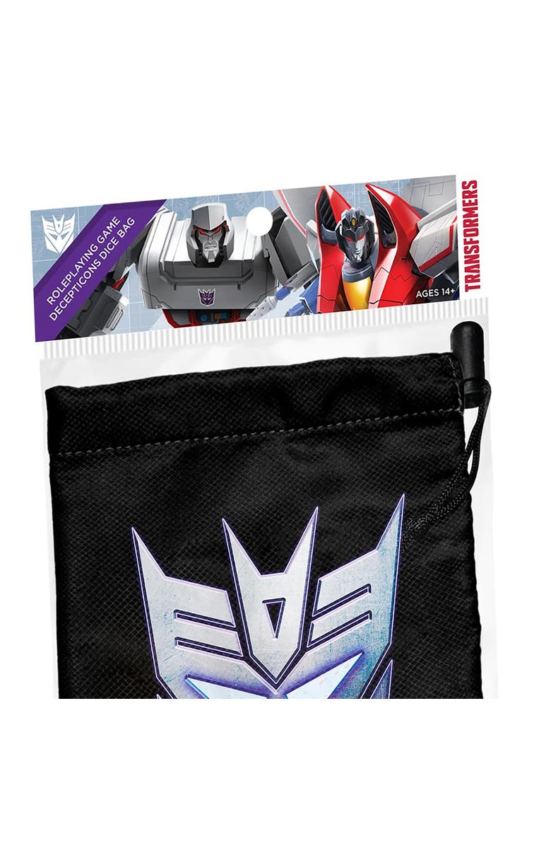 Renegade Game Studios Transformers Rpg Decepticon Dice Bag, Alternate, color, Multicolored