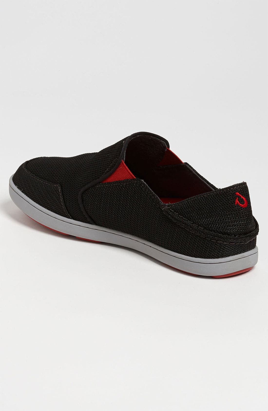 Nohea Mesh Slip-On, Alternate, color, BLACK/ BLACK