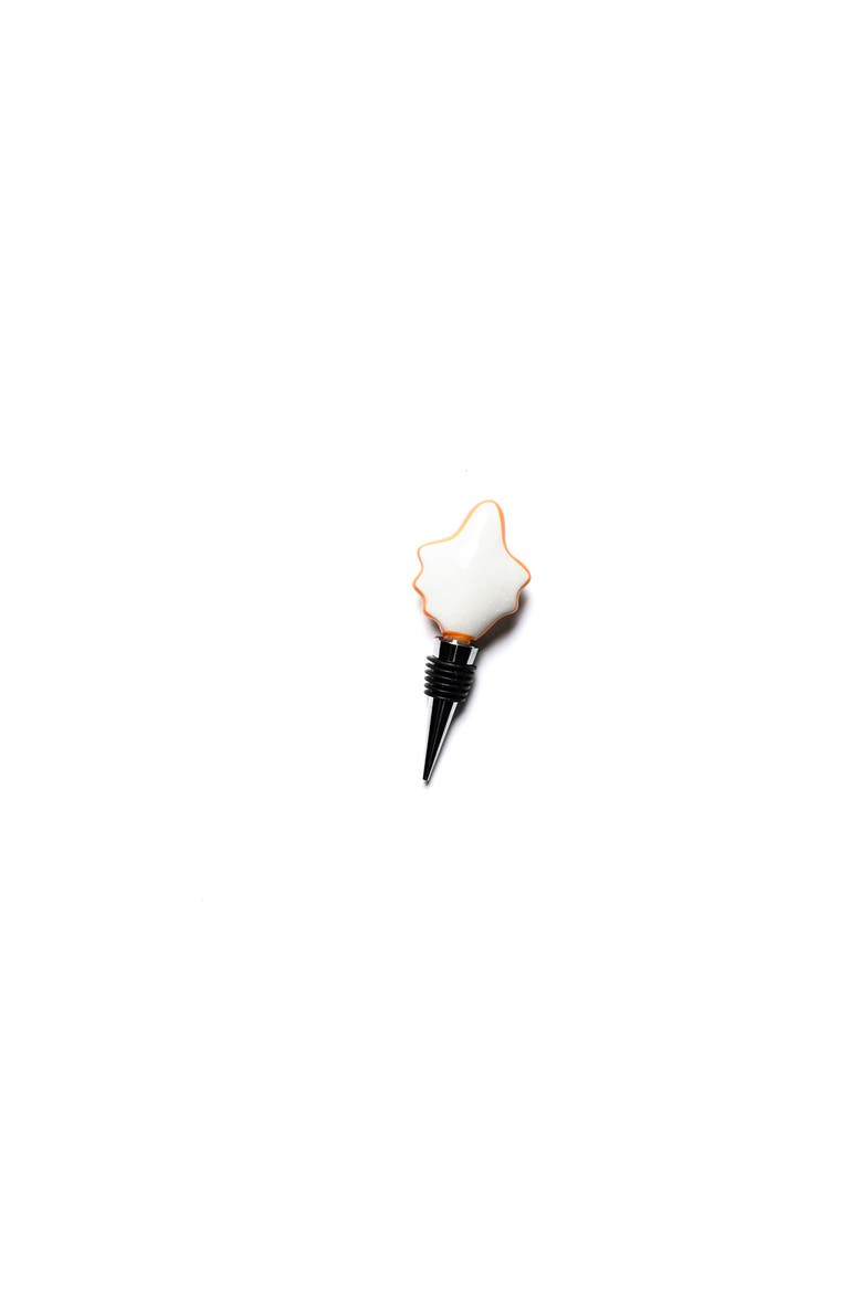 Ghost Bottle Stopper, Alternate, color, White