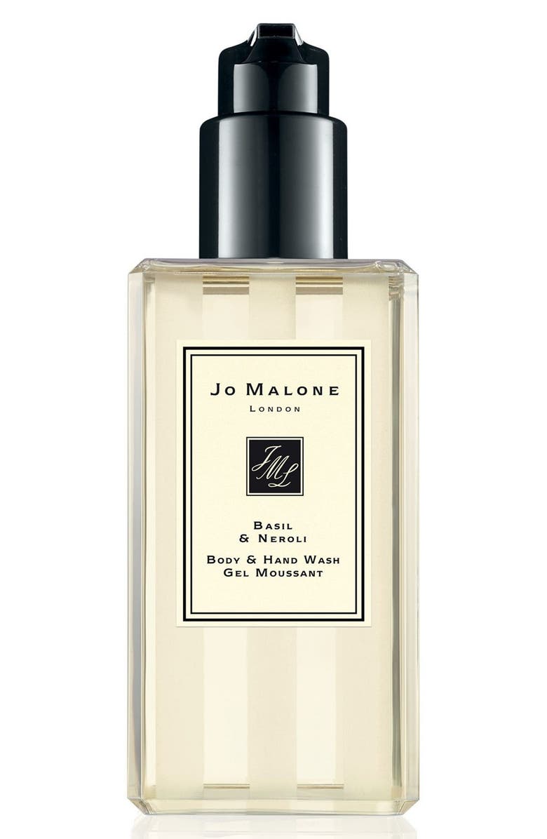 Jo Malone London<sup>™</sup> Basil & Neroli Body & Hand Wash, Main, color,