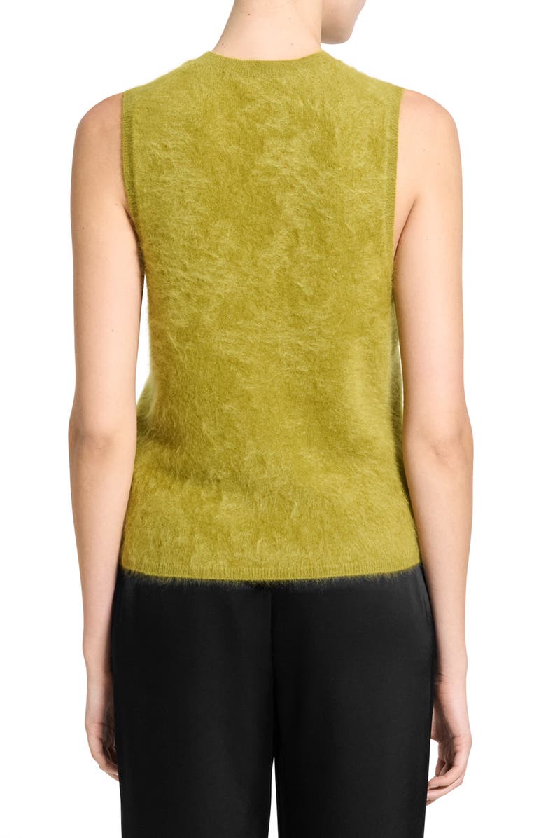 Theory Cashmere Sleeveless Sweater, Alternate, color, Dark Pear
