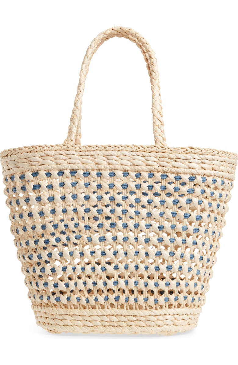Nordstrom Woven Straw Tote, Alternate, color,