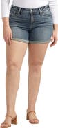 Silver Jeans Co. Suki Mid Rise Denim Shorts