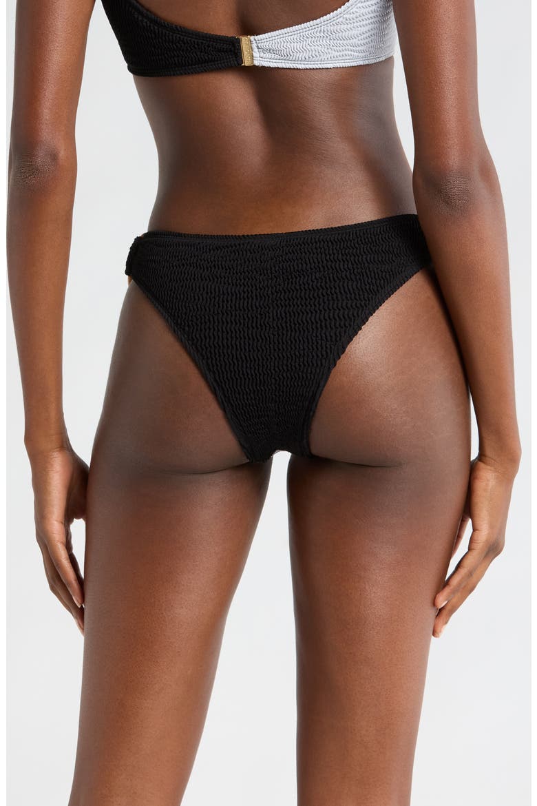 Ripple Bikini Bottoms, Alternate, color, NOIR CLOUD
