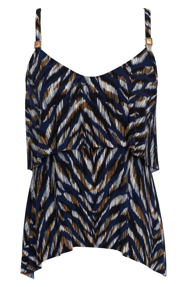 Magicsuit<sup>®</sup> Neutral Territory Grace Tankini Top, Alternate, color, 