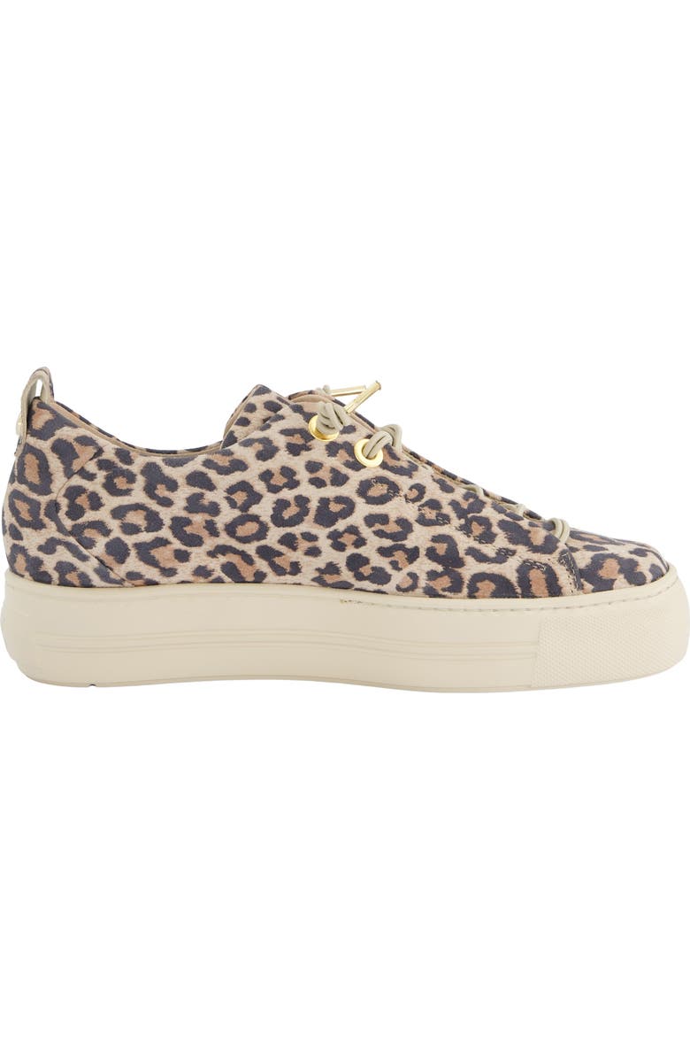 Paul Green Zena Platform Sneaker, Alternate, color, Leopardino Desert