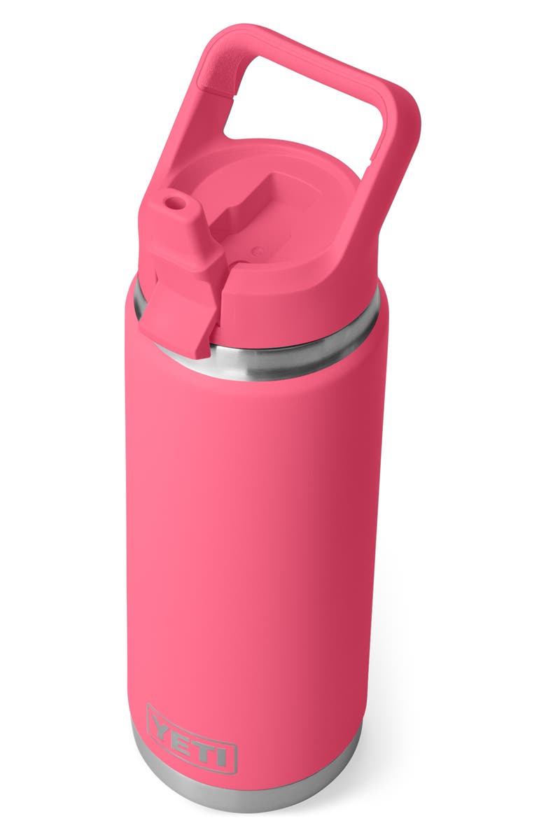 YETI Rambler 26-Ounce Straw Bottle, Alternate, color, Tropical Pink