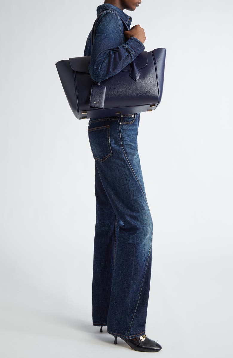 FERRAGAMO Large Firenze Leather Tote, Alternate, color,