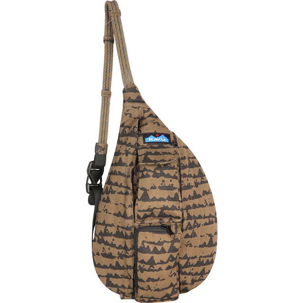 Kavu Mini Rope Bag In Brown