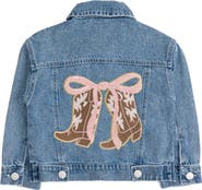 Sweet Wink Cowgirl Cutie Patch Western Denim Jacket