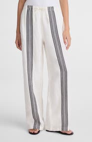 Madewell Linen Blend Pull-On Pants