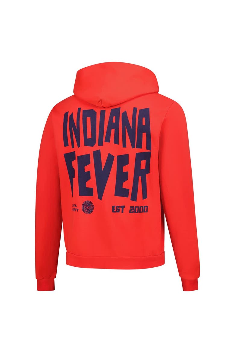 Unisex Playa Society Red Indiana Fever 2000 WNBA Premium Hoodie, Alternate, color, Red
