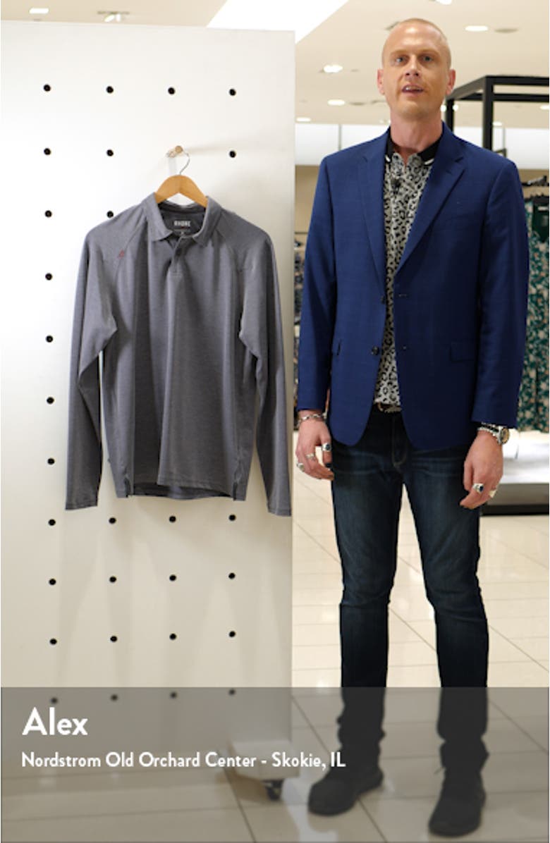 Delta<sup>™</sup> Long Sleeve Piqué Polo, sales video thumbnail