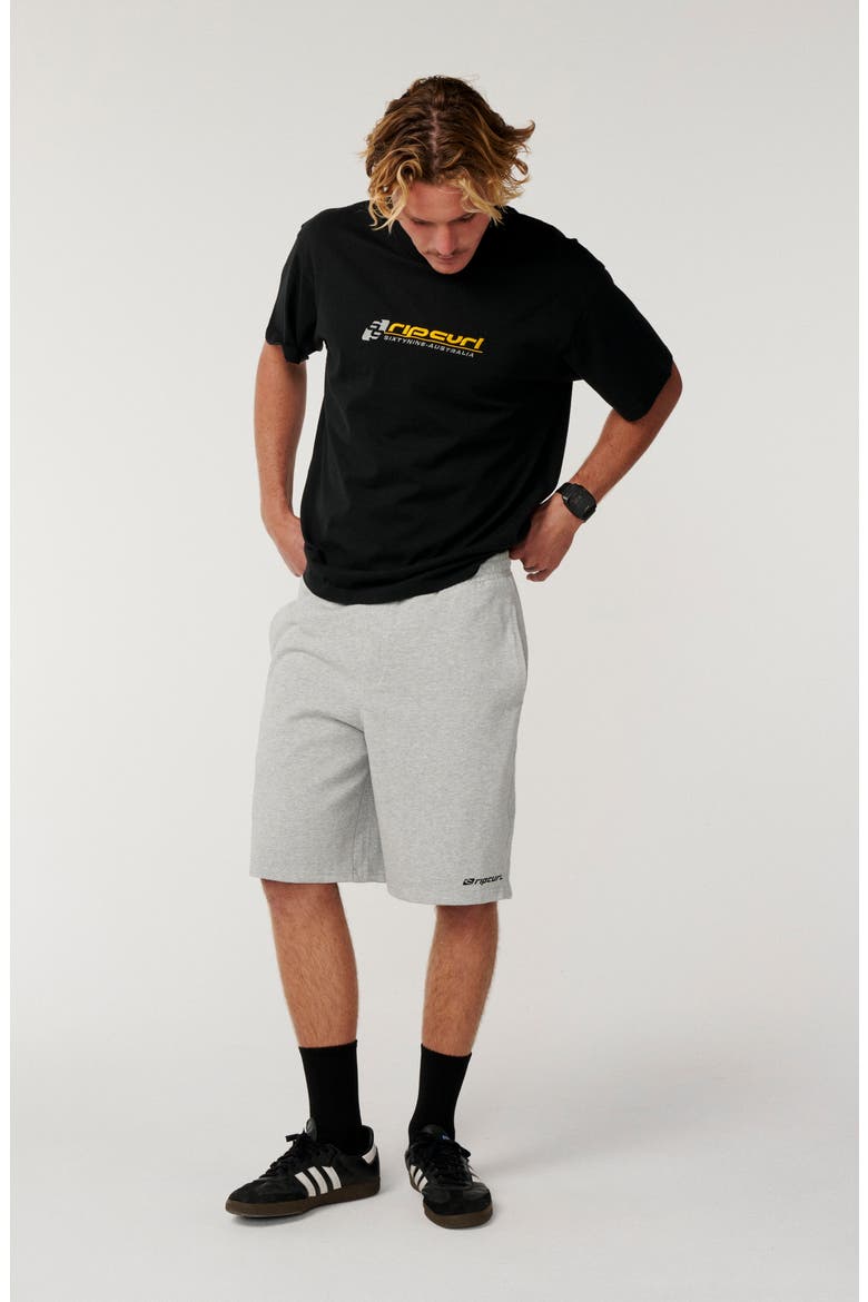 Archive Cotton Jersey Athletic Shorts, Alternate, color, GREY MARLE