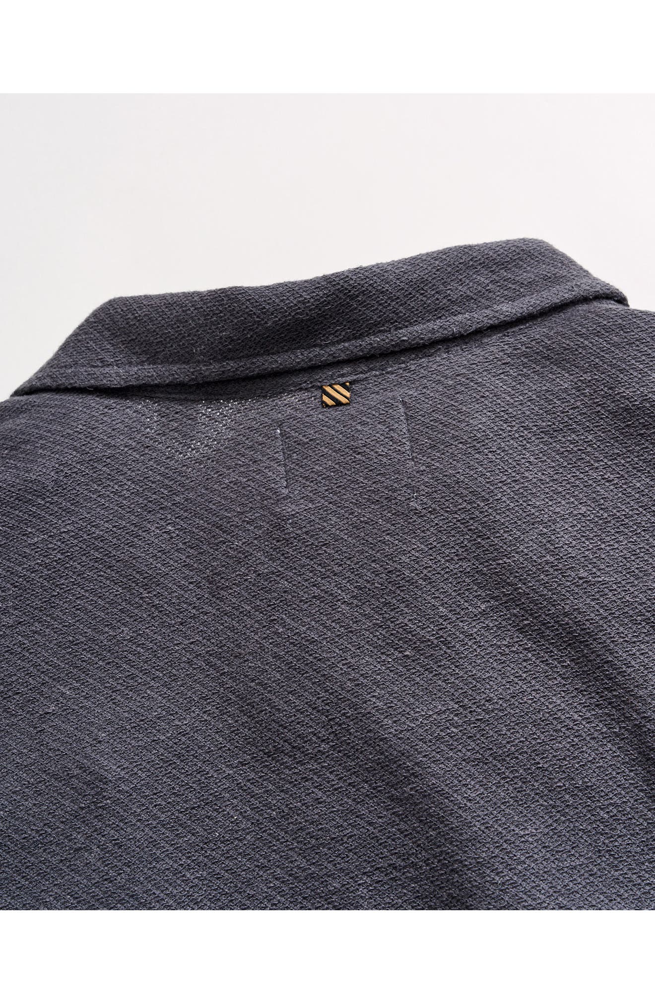 Hemp & Cotton Knit Polo - image 2