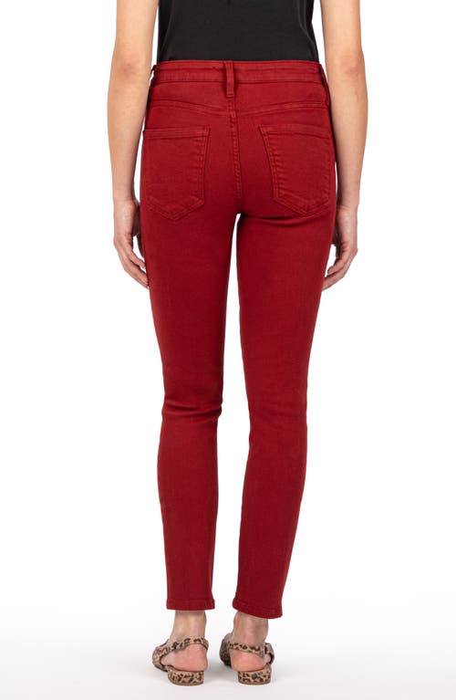 KUT FROM THE KLOTH KUT FROM THE KLOTH CHARLIZE FAB AB HIGH WAIST ANKLE CIGARETTE JEANS