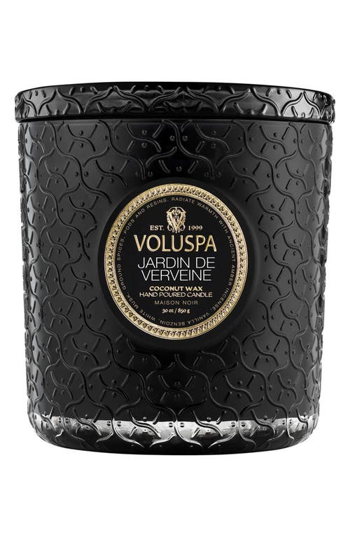 Voluspa Jardin De Verveine Boxed Luxe Candle In Green