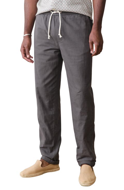 Saturday Stretch Cotton Drawstring Beach Pants