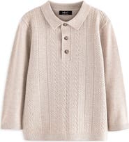 NEXT Kids' Polo Sweater