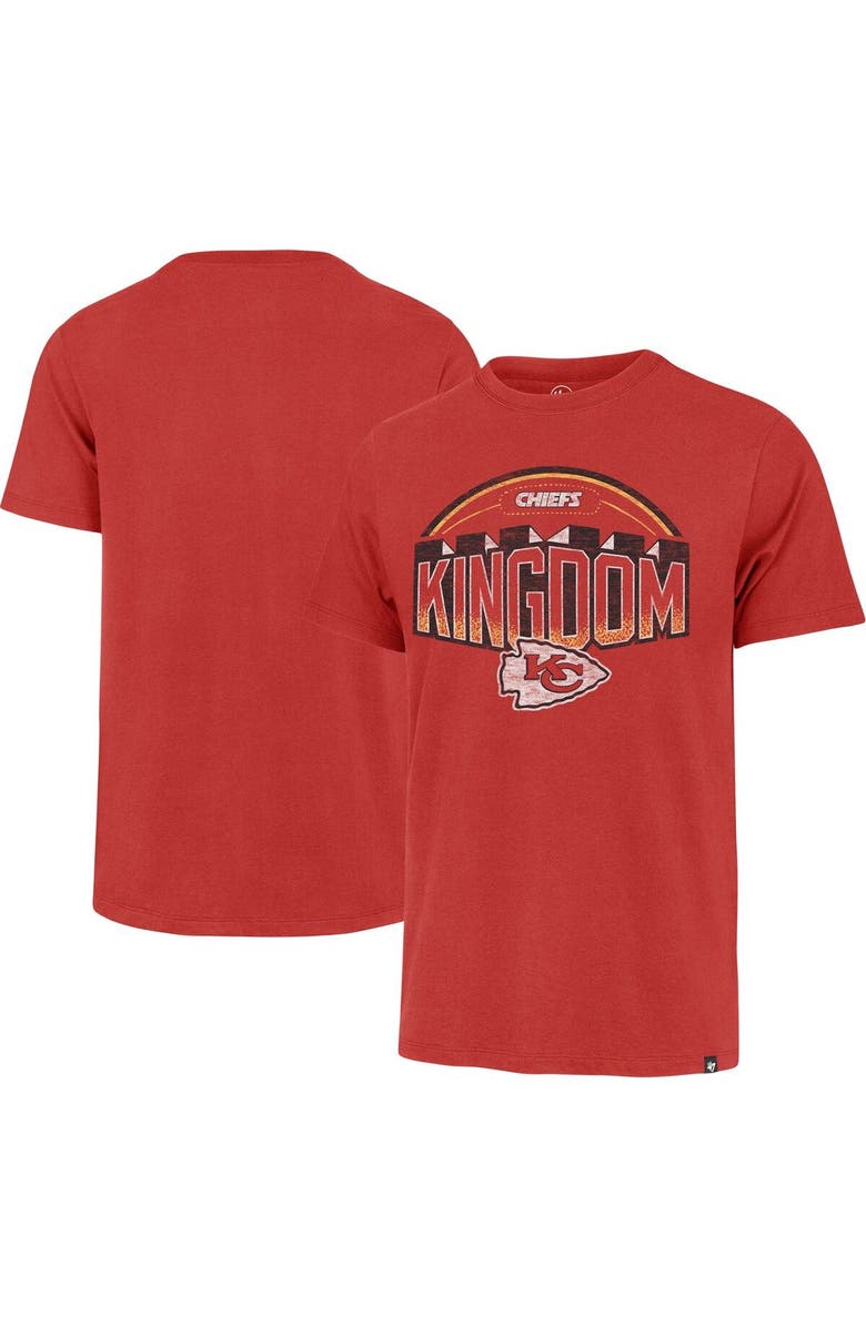 '47 Men's '47 Red Kansas City Chiefs Regional Franklin T-Shirt, Main, color, Red