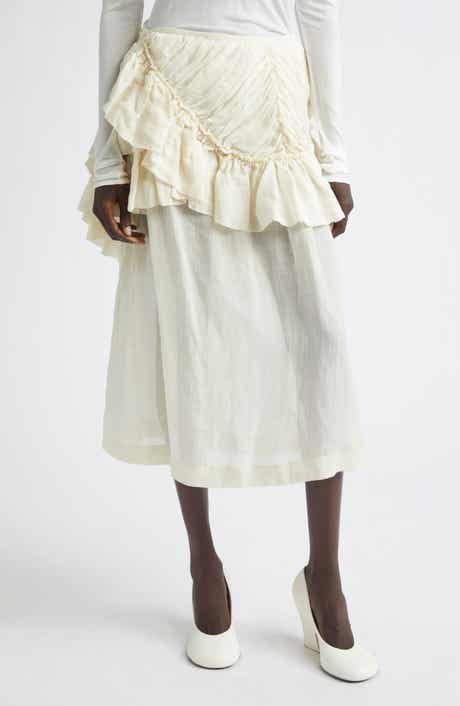 Shelby Ruffle Mousseline Convertible Skirt