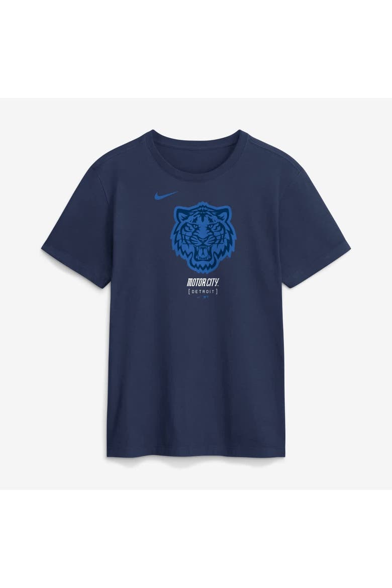 Men's Nike Navy Detroit Tigers City Connect Wordmark T-Shirt, Alternate, color, Navy