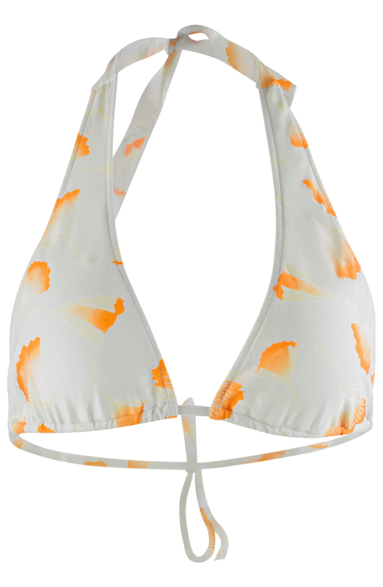 Sauipe Camila Halter Bikini Top, Alternate, color, Ginkgo Ivory