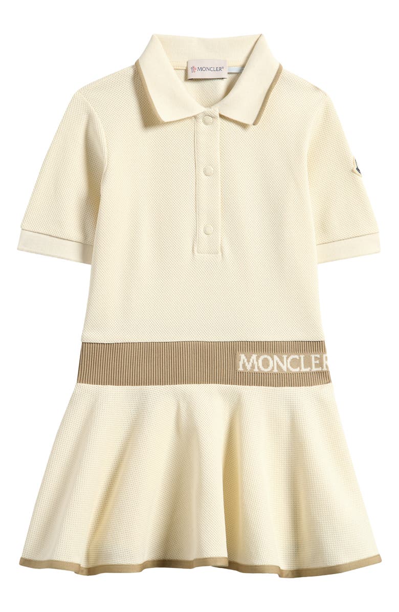 Moncler Kids' Piqué Polo Dress, Main, color, 