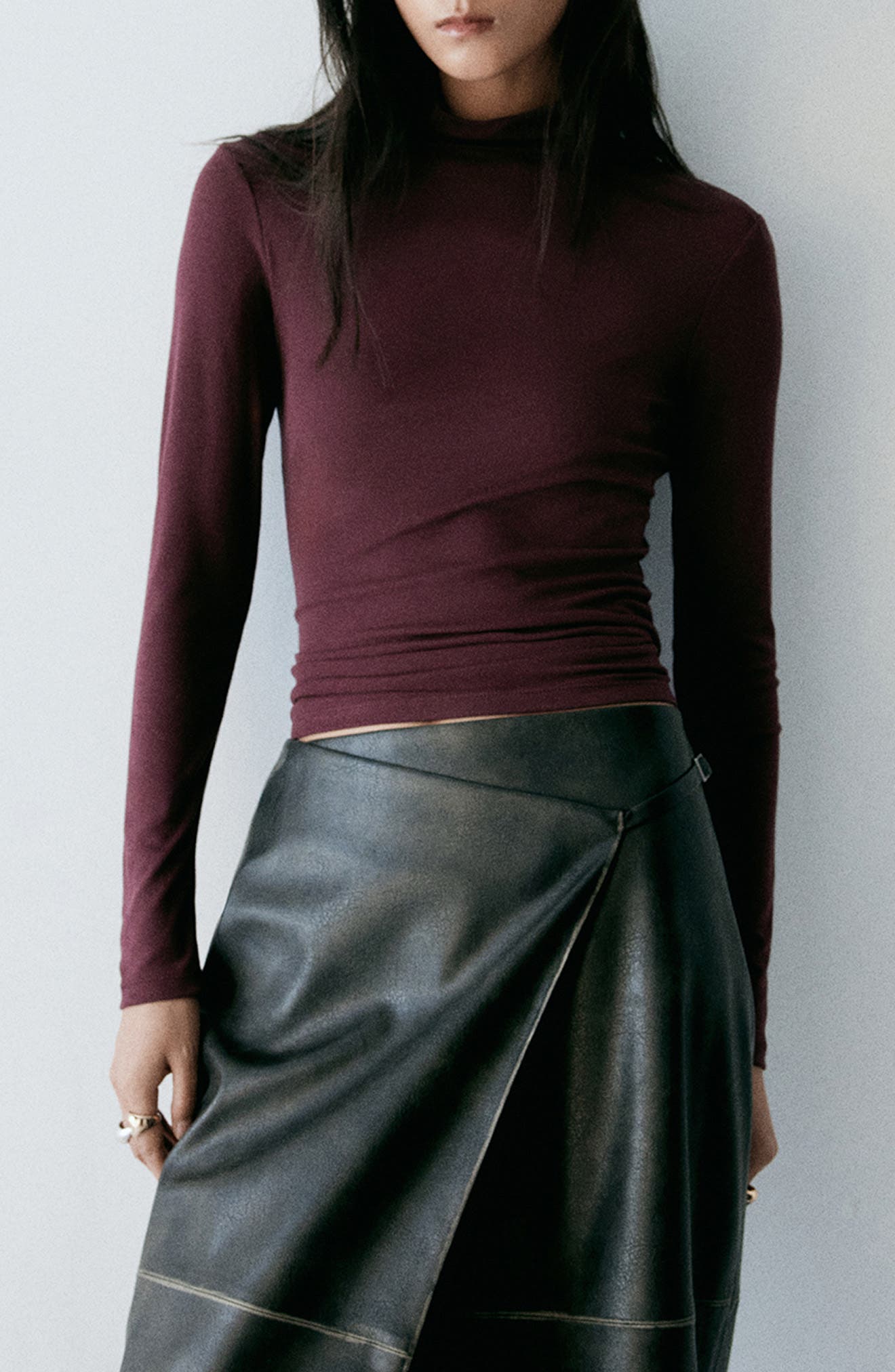 selected BURGUNDY