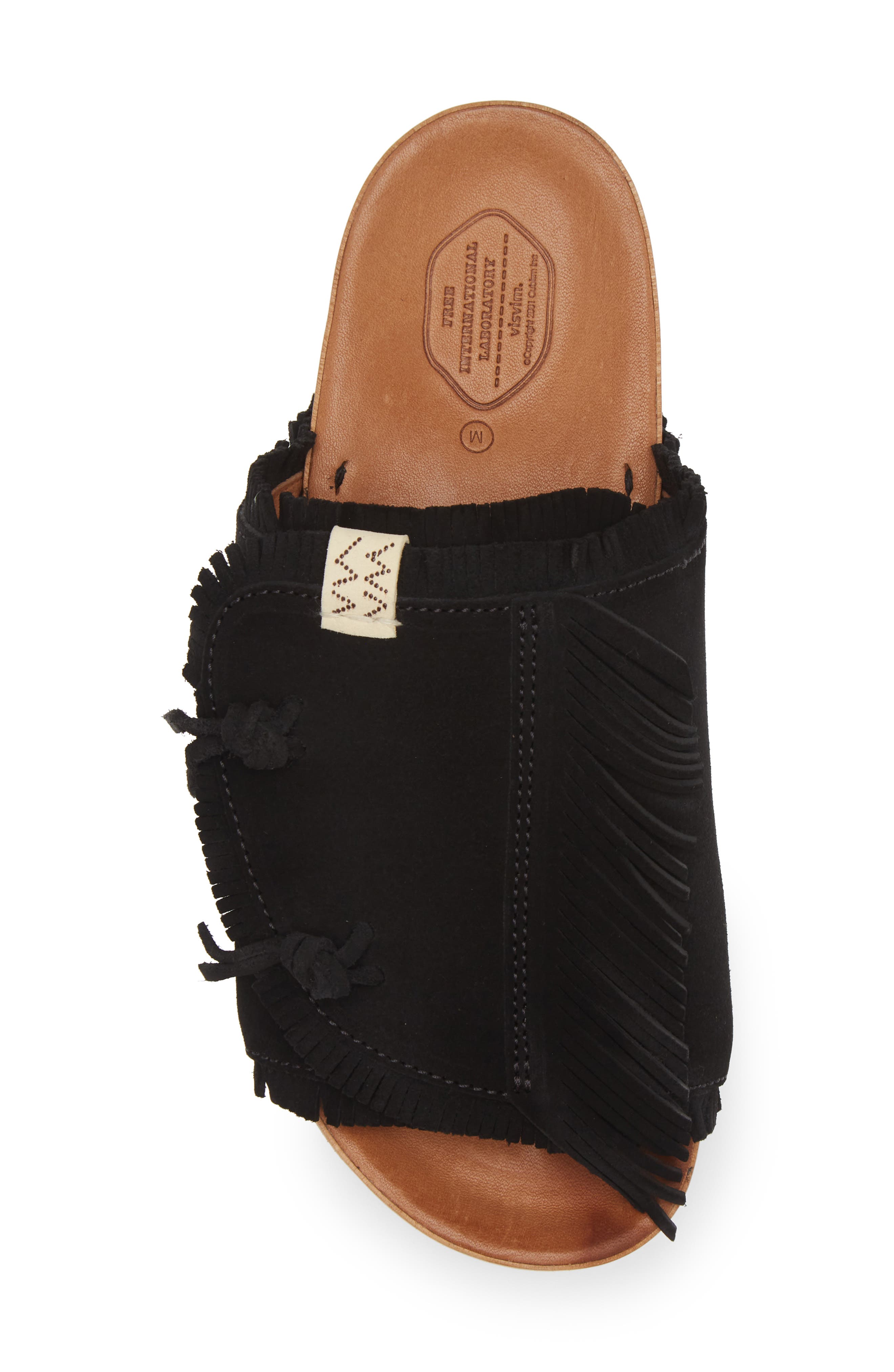 VISVIM Christo Folk Slide Sandal, Alternate, color, 