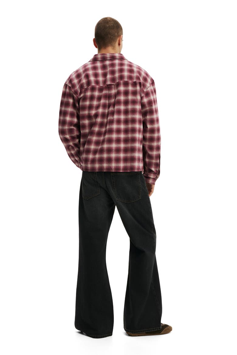 Men's Baggy Bootcut Jean, Alternate, color, Denver Washed Black