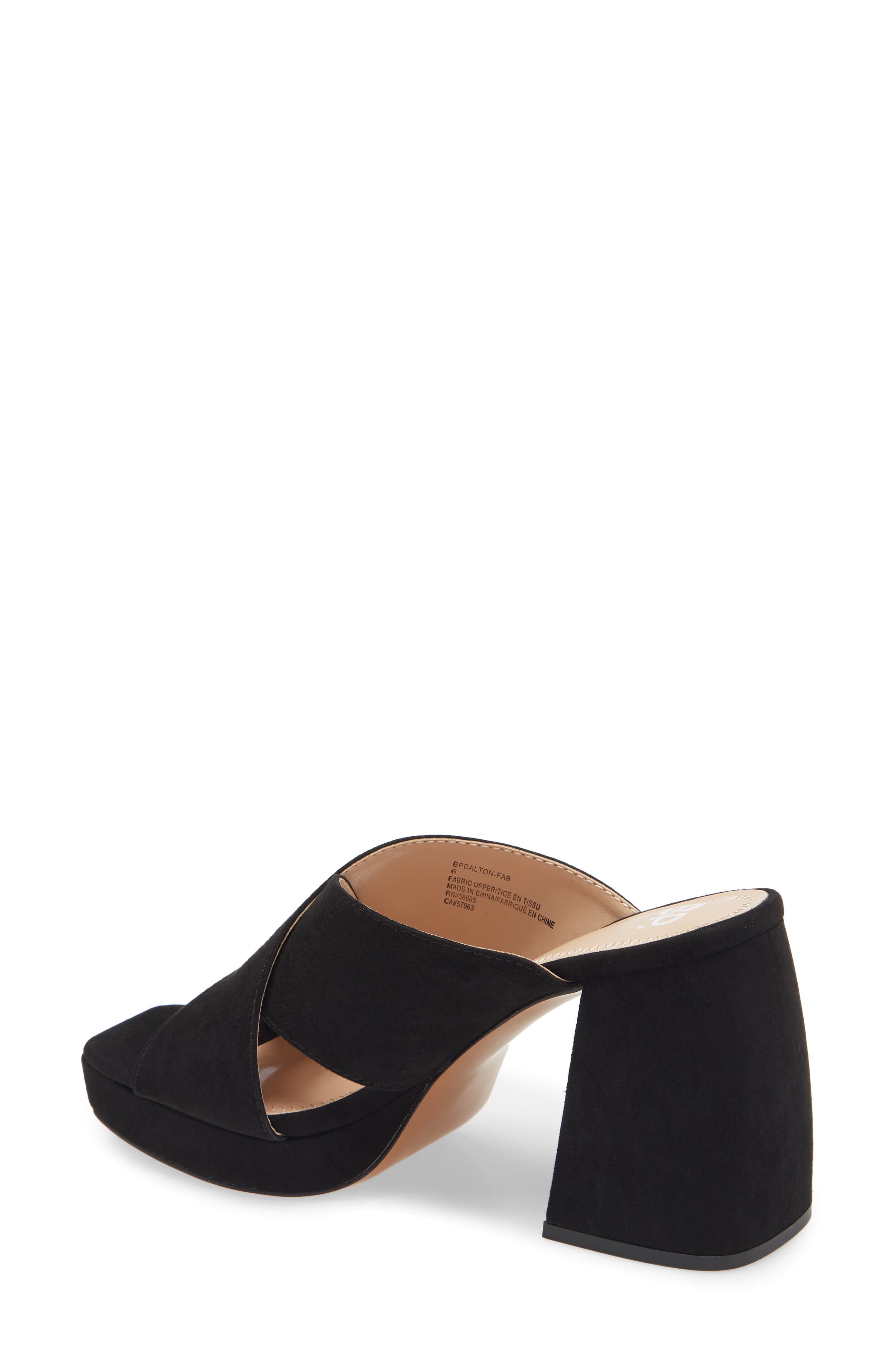 Dalton Sandal, Alternate, color, BLACK